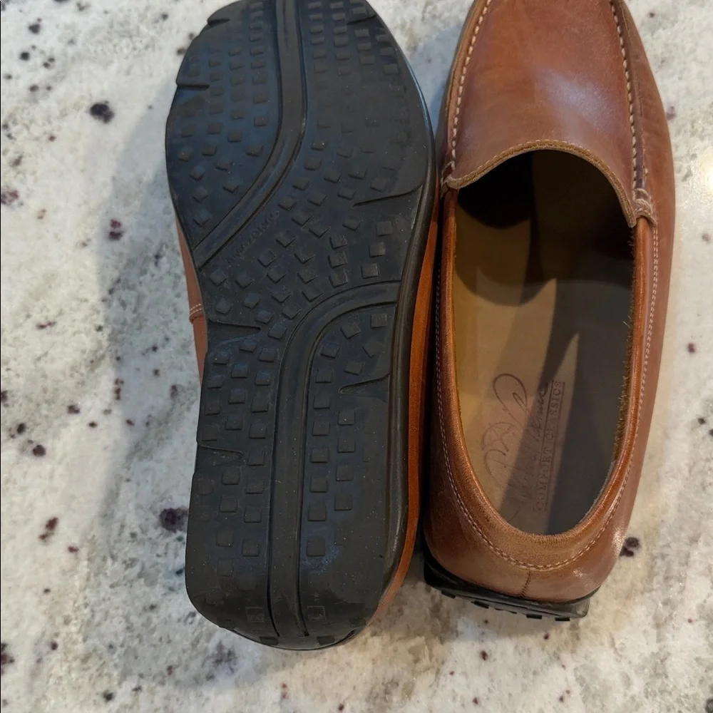 Arnold Palmer Comfort Classics Brown Leather Loafers